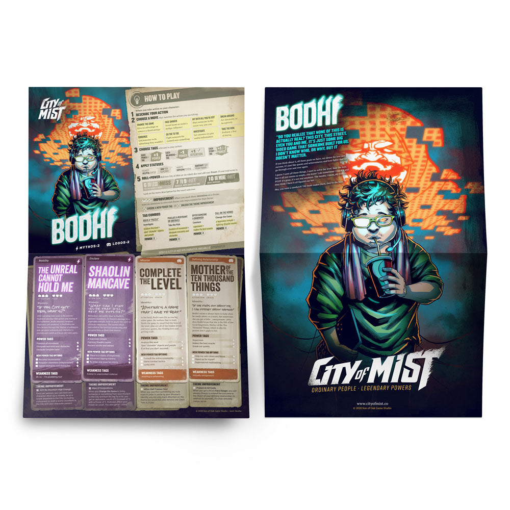 City of Mist - Character Folio Pack