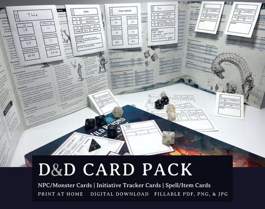 5e Card Pack Bundle - Digital Only