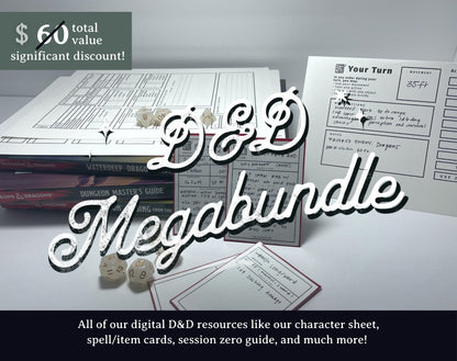 5e Megabundle for D&D - Digital Only