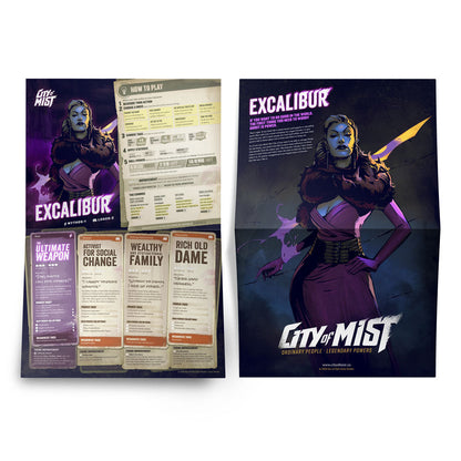 City of Mist - Character Folio Pack