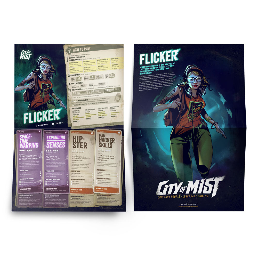 City of Mist - Character Folio Pack