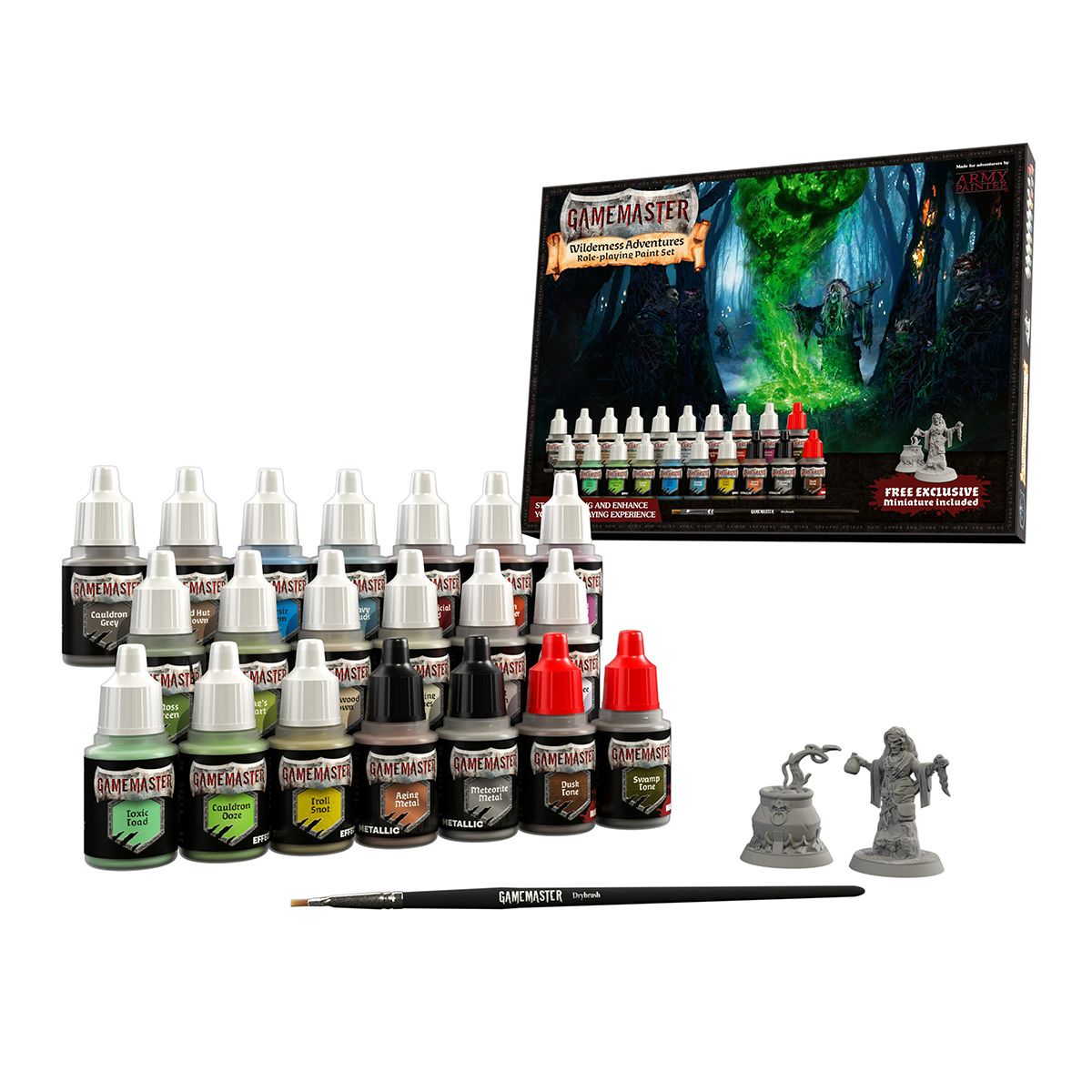 The Army Painter - GAMEMASTER: Wilderness Adventures RPG Paint Set