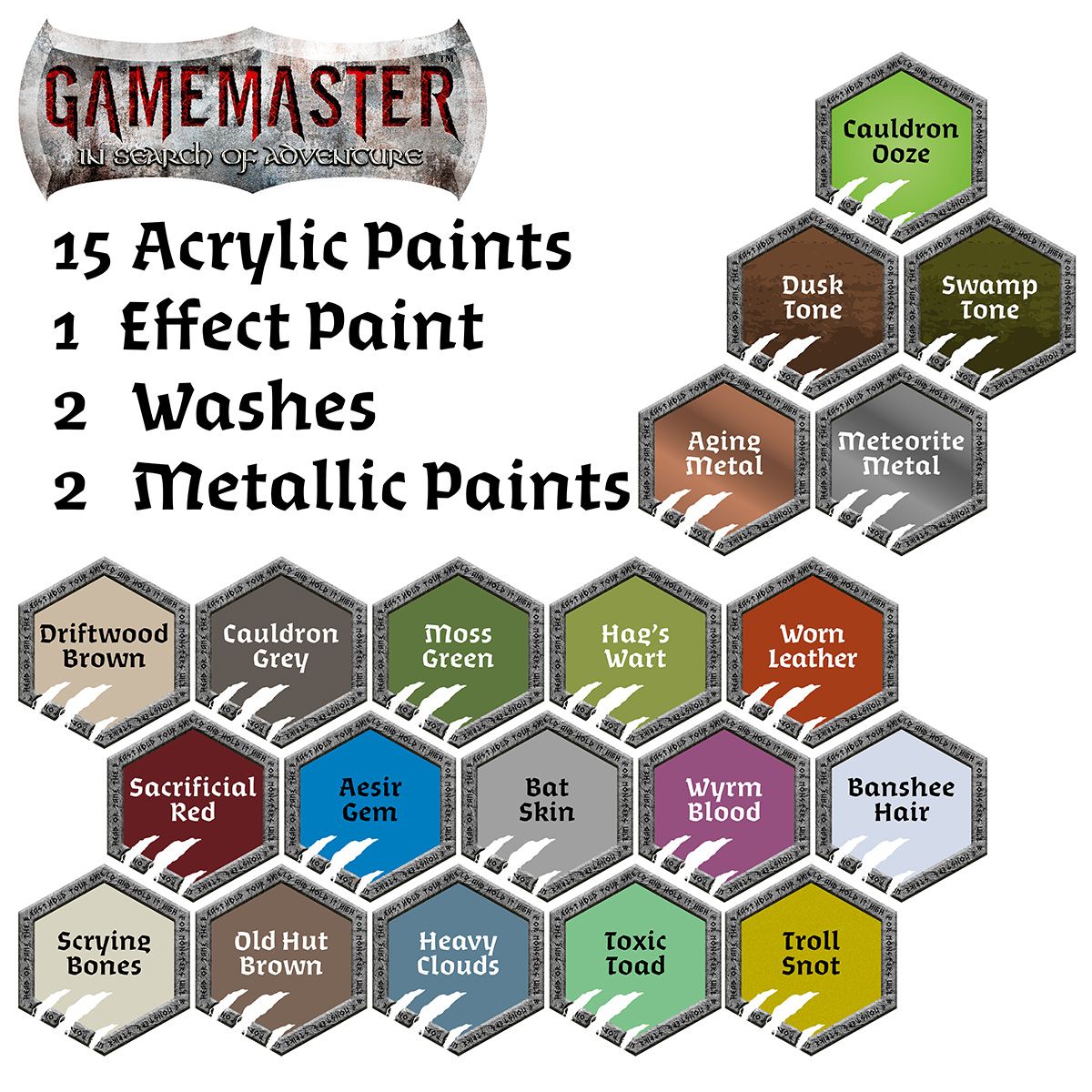 The Army Painter - GAMEMASTER: Wilderness Adventures RPG Paint Set