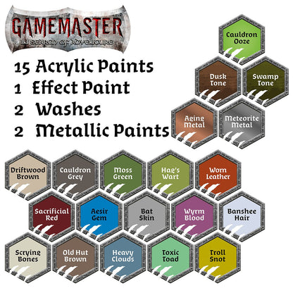 The Army Painter - GAMEMASTER: Wilderness Adventures RPG Paint Set