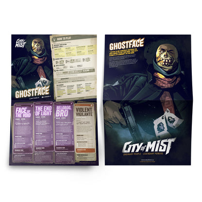 City of Mist - Character Folio Pack