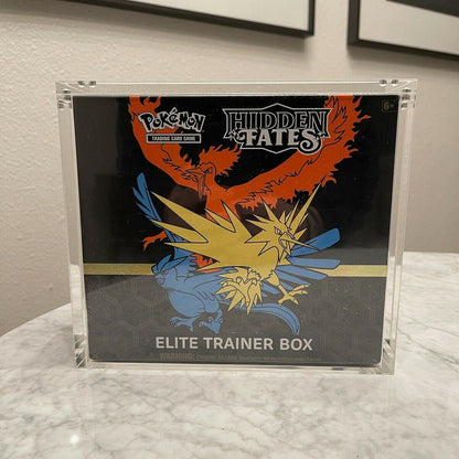 Premium Pokémon Elite Trainer Box Protective Display Acrylic Case Version 2