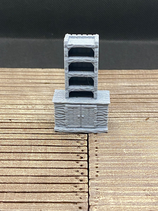 Drunken Imp Inn - Shelf with Cabinet