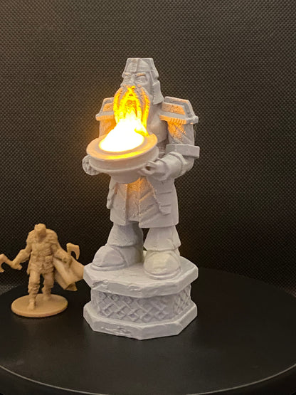 Moonshine Miniatures - LED Scatter Terrain - Dwarven Statues