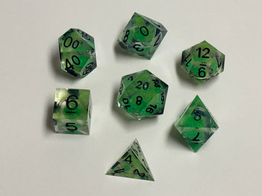 Teenage Mutant Ninja Turtles & Other Strangeness - Mutagen Green Dice Set