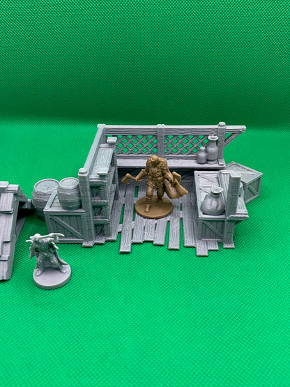 Medieval Town - Market Stall