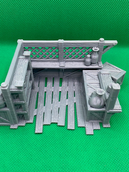 Medieval Town - Market Stall