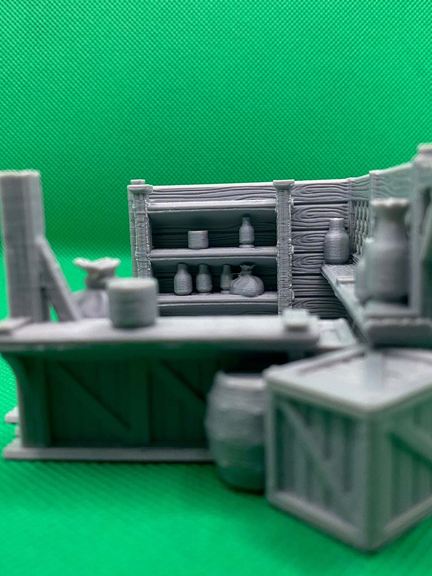 Medieval Town - Market Stall