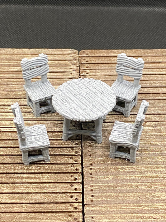 Drunken Imp Inn - Table and chairs