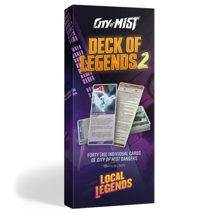 City of Mist - Deck of Legends 2
