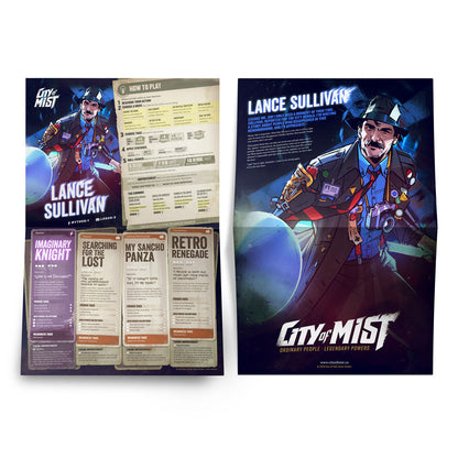 City of Mist - Character Folio Pack