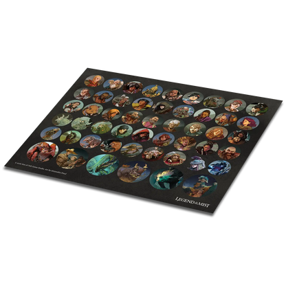 Legend in the Mist - Scene Maps & Tokens