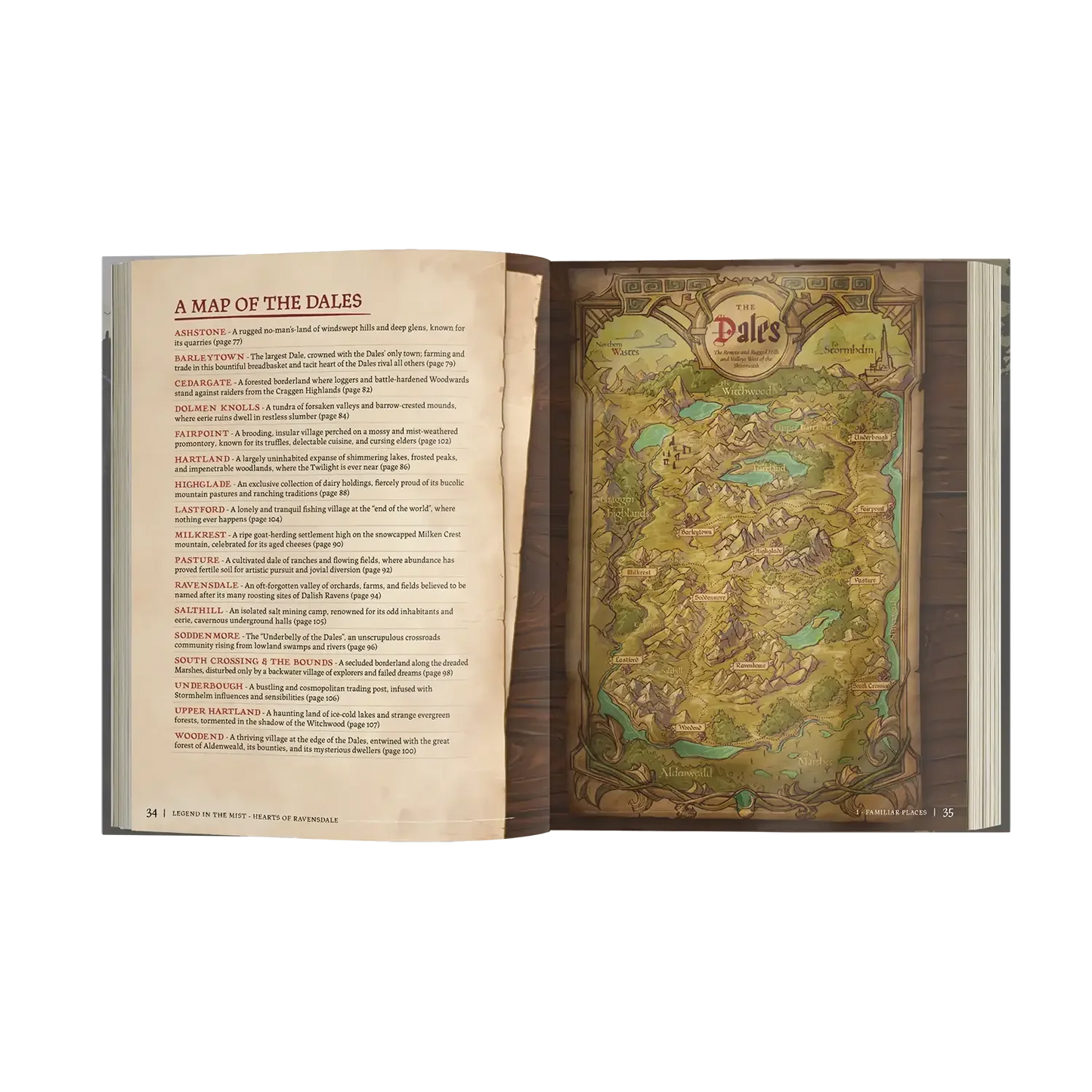 Legend in the Mist - Hearts of Ravensdale Setting Book