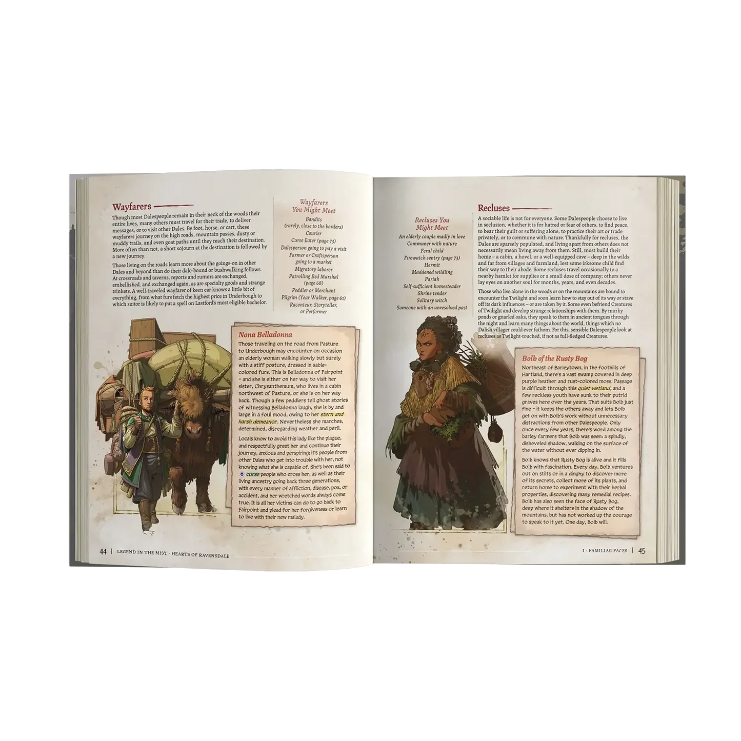 Legend in the Mist - Hearts of Ravensdale Setting Book