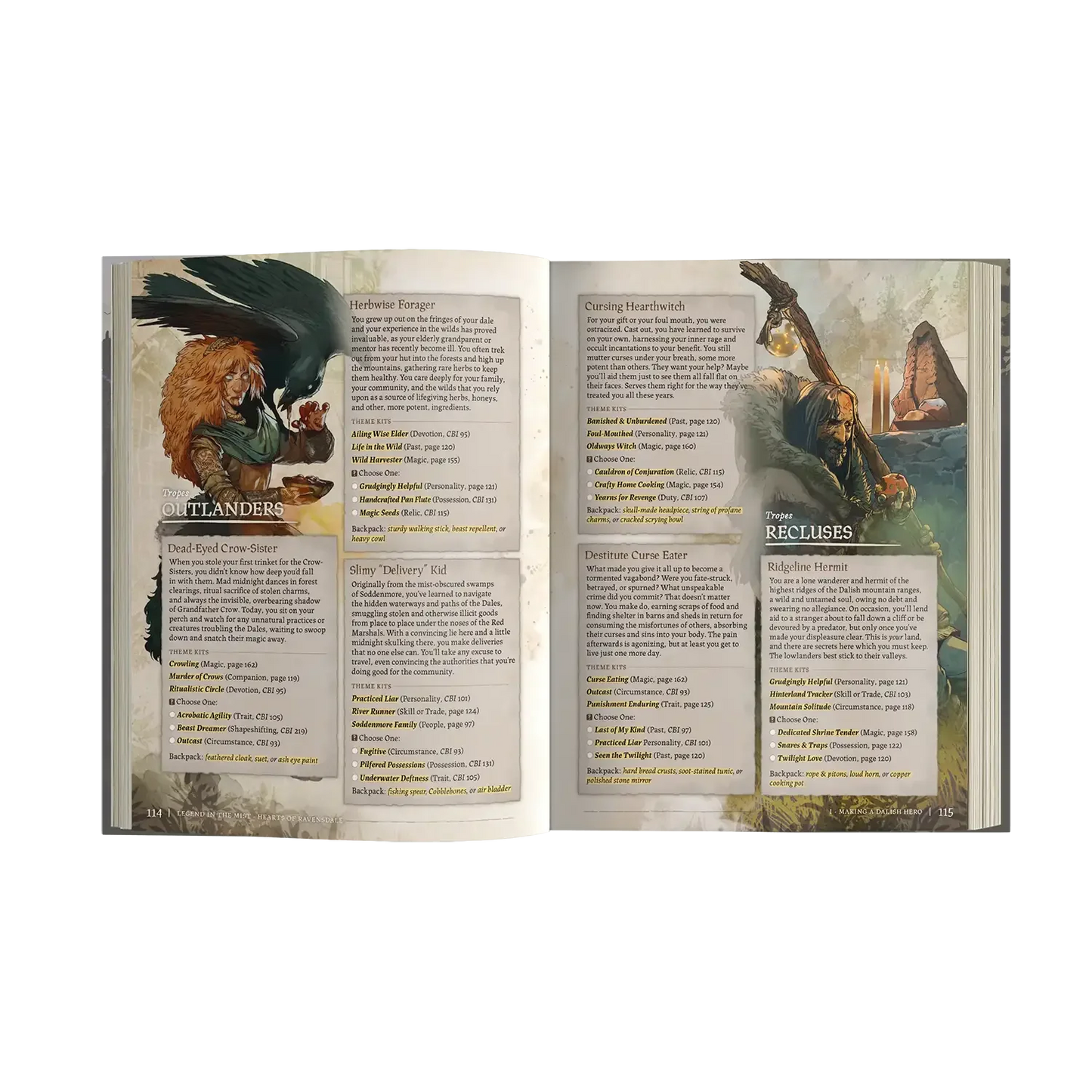 Legend in the Mist - Hearts of Ravensdale Setting Book