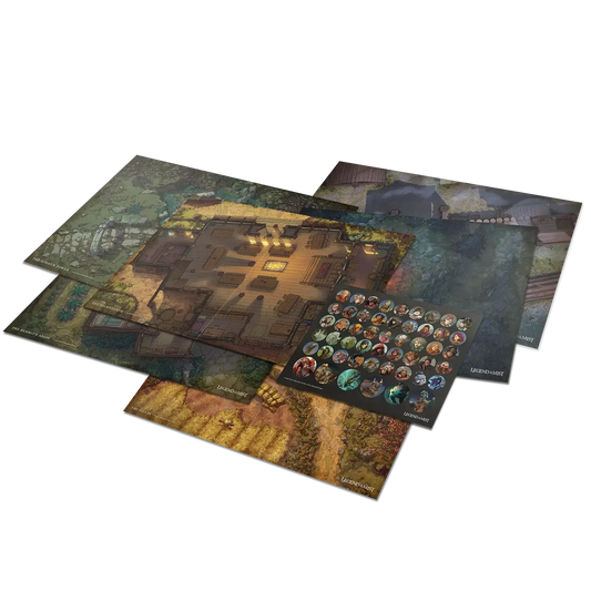 Legend in the Mist - Scene Maps & Tokens