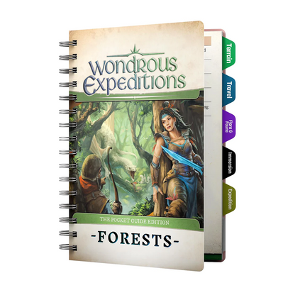 Wondrous Expeditions Forests - Pocket Guide (Hardcover)