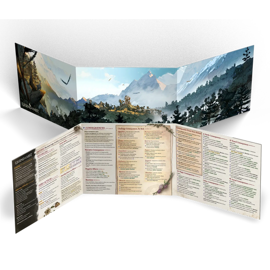 Legend in the Mist - Narrator Screen