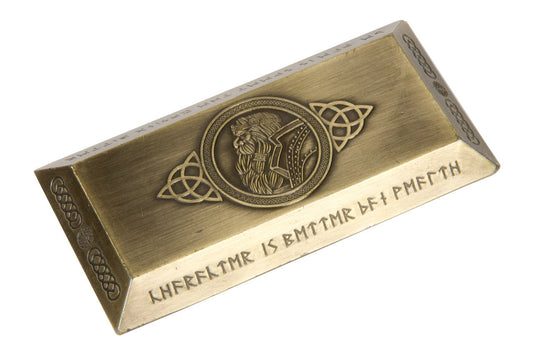 Fantasy Coins - Large Antique Gold Dwarven Bar (1)