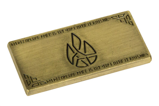 Fantasy Coins - Small Antique Gold Dwarven Bar (1)
