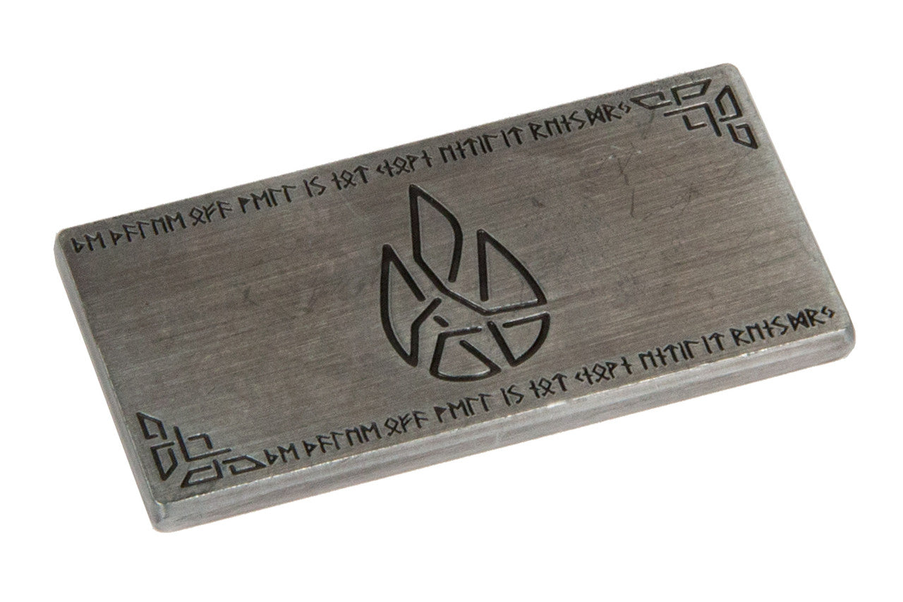 Fantasy Coins - Small Antique Silver Dwarven Bar (1)