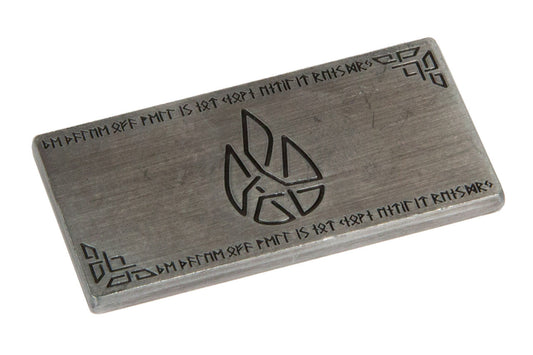 Fantasy Coins - Small Antique Silver Dwarven Bar (1)