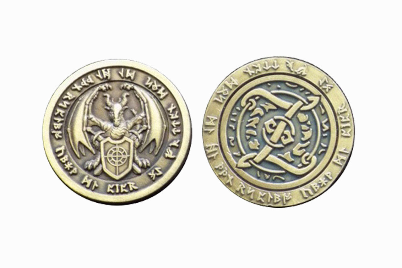 Fantasy Coins - Fire Gold