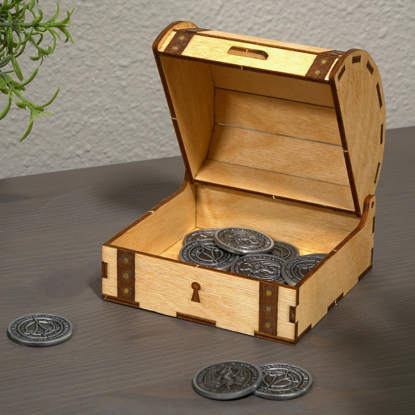 Fantasy Coins - Fire Silver