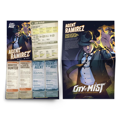 City of Mist - Character Folio Pack 2