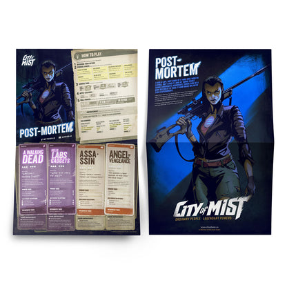 City of Mist - Character Folio Pack