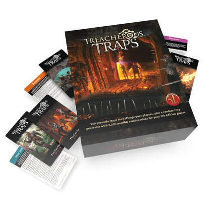 Treacherous Traps Box Set (5E)