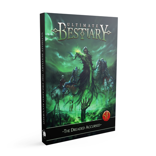 Ultimate Bestiary: The Dreaded Accursed Hardcover (5E)