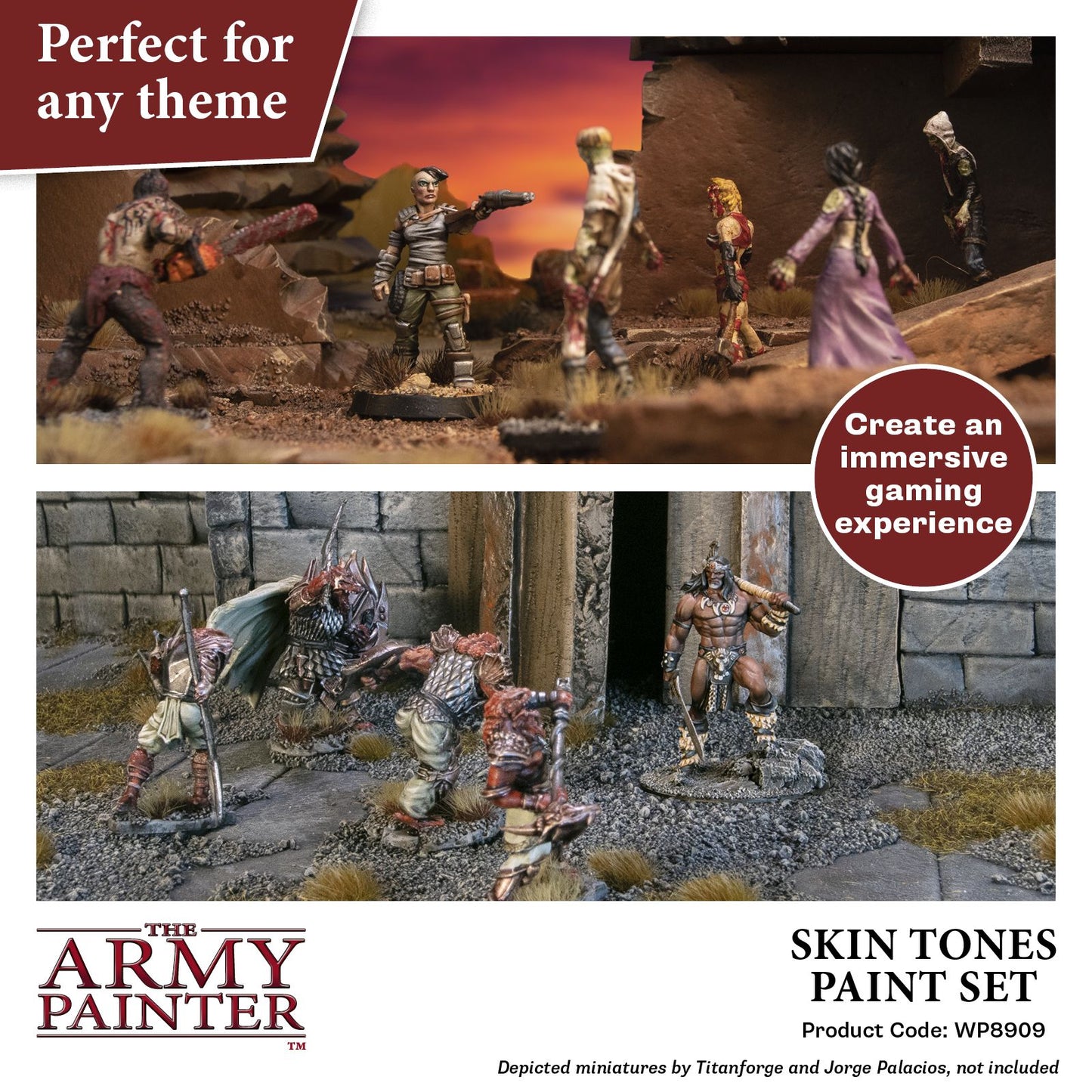 The Army Painter - Skin Tones Paint Set