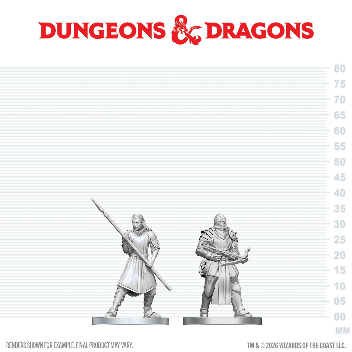 D&D Nolzur's Marvelous Miniatures: Town Guards