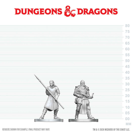 D&D Nolzur's Marvelous Miniatures: Town Guards