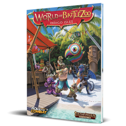 World of Battlezoo: Indigo Isles Hardcover & PDF