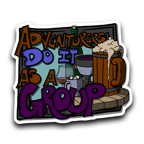 Adventurers Do It With Stickers!