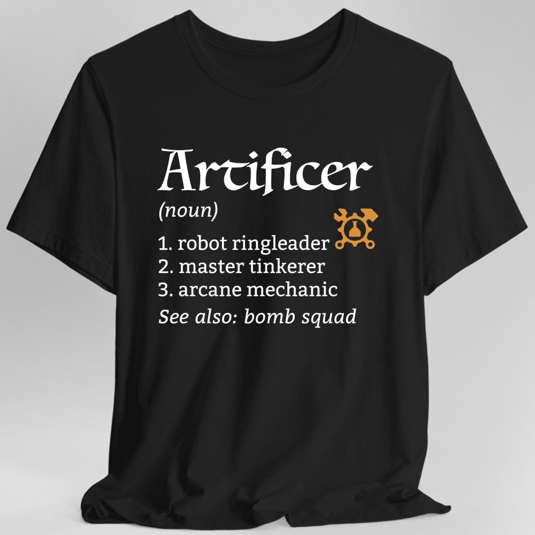 Artificer Class Definition T-Shirt – Funny DnD Definition Tee