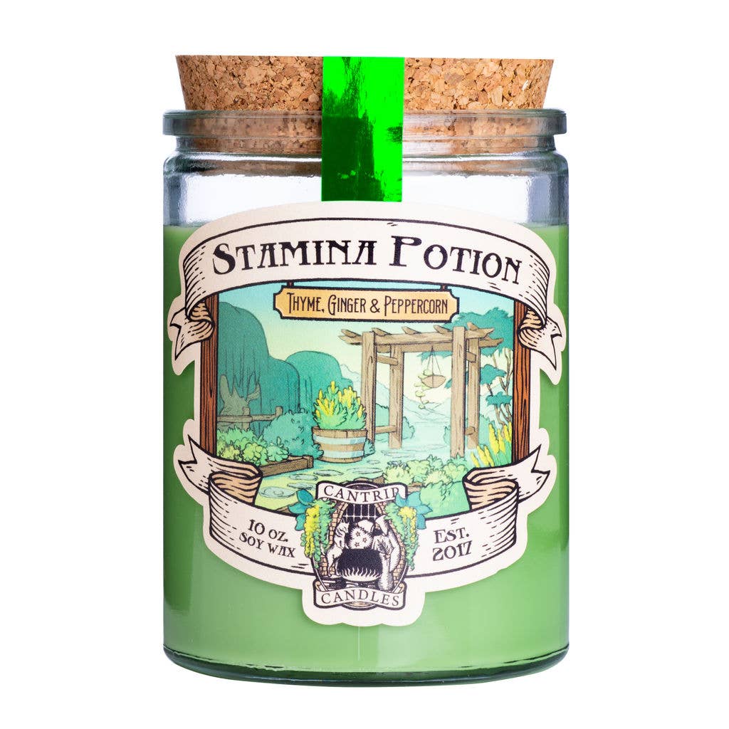 Cantrip Candles - Stamina Potion 10oz