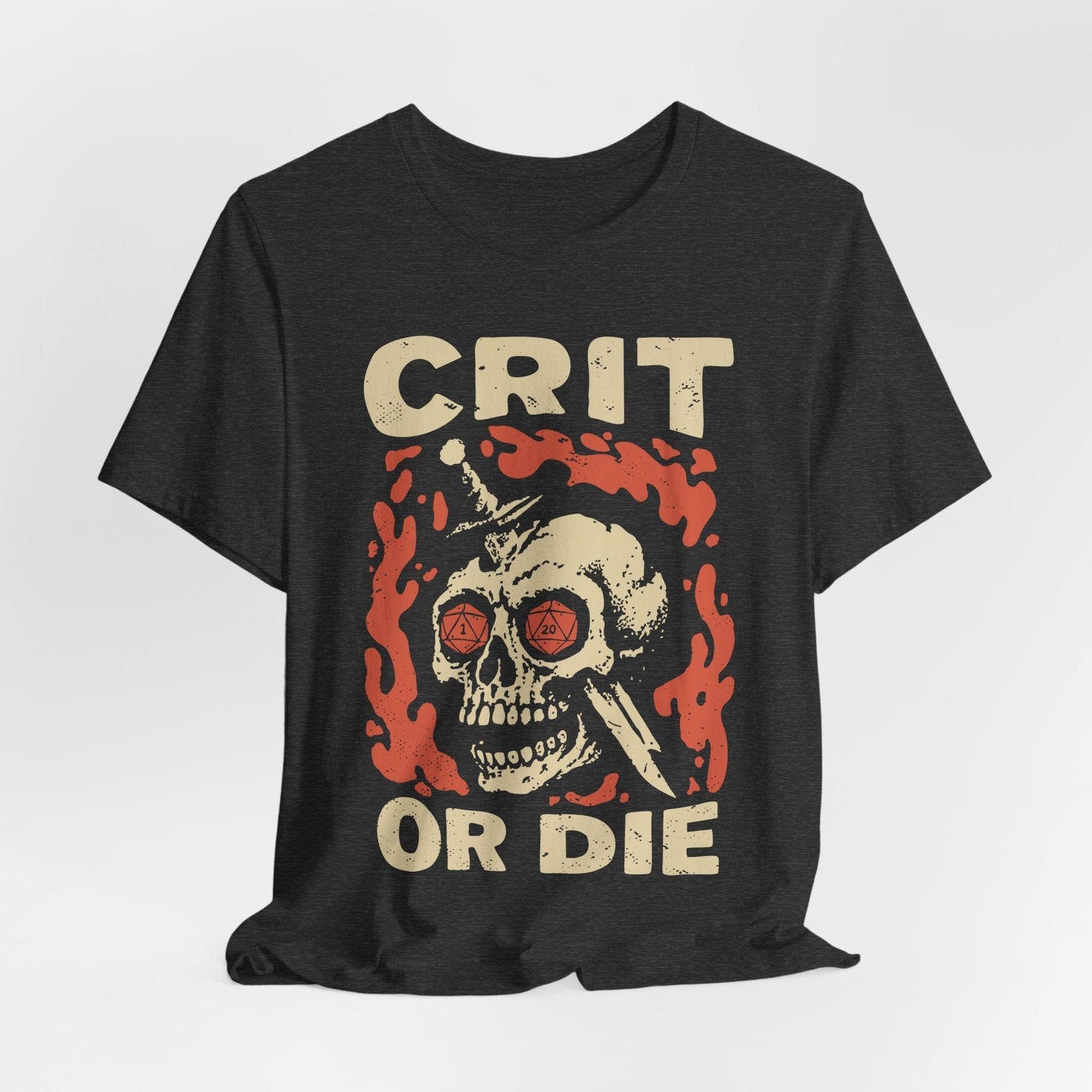 Crit or Die D&D T-shirt
