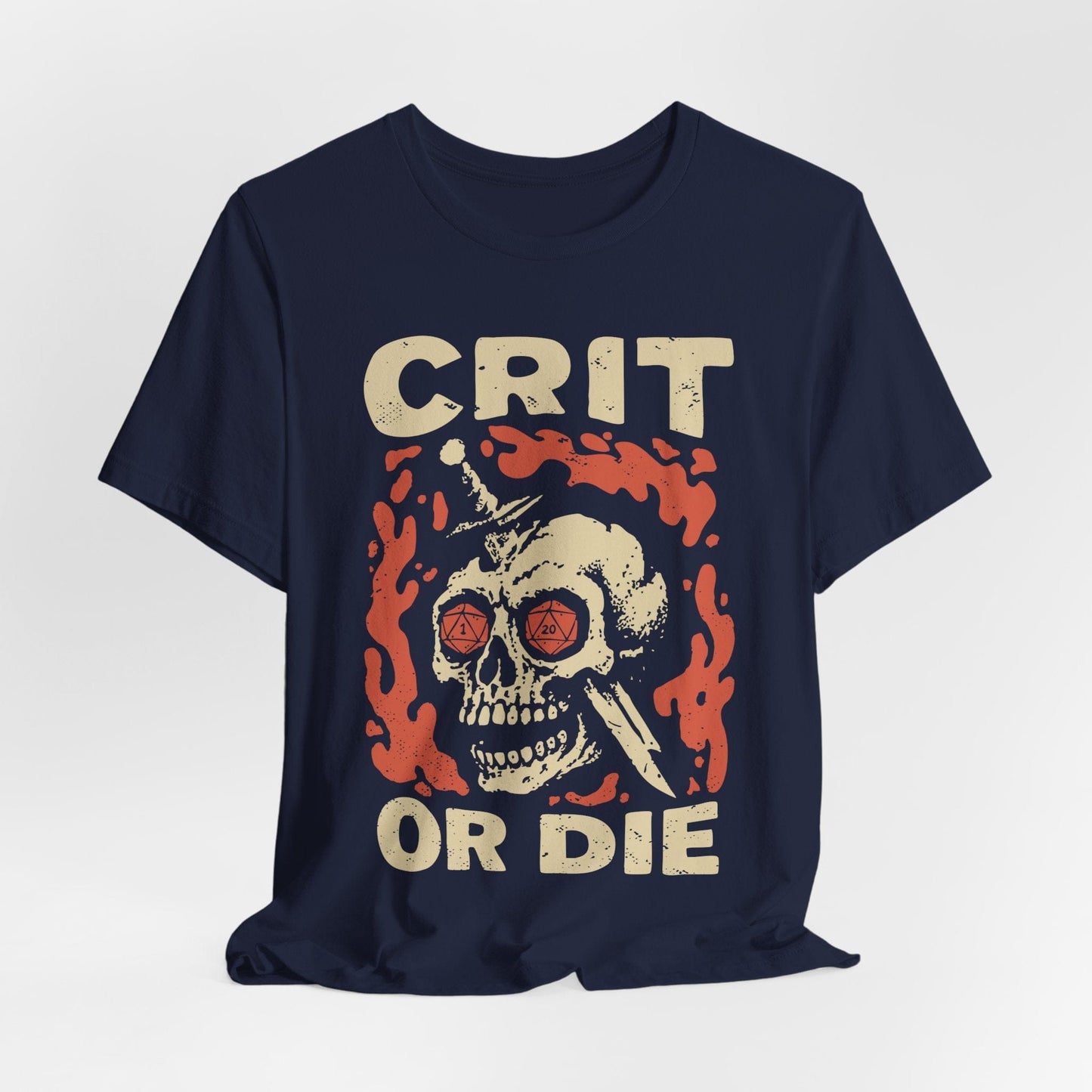 Crit or Die D&D T-shirt
