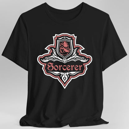 D&D Sorcerer Class Fancy Emblem T-Shirt