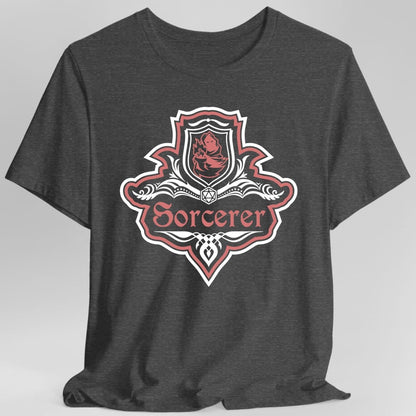 D&D Sorcerer Class Fancy Emblem T-Shirt