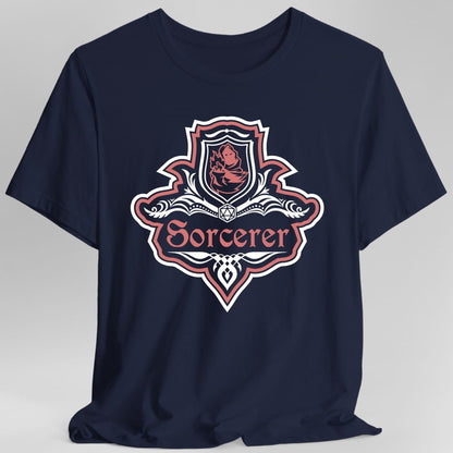D&D Sorcerer Class Fancy Emblem T-Shirt