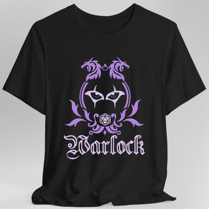 D&D Warlock Class Emblem T-Shirt