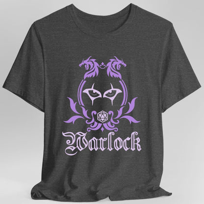 D&D Warlock Class Emblem T-Shirt